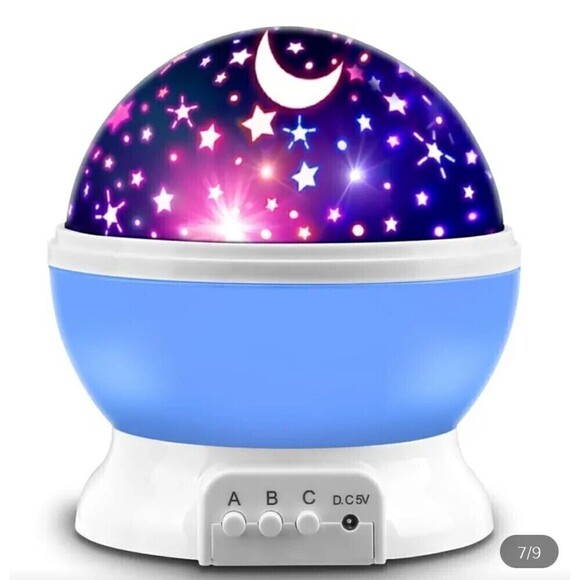 LED Star Projector Night Light for Bedroom Decor - Picture 4 of 9